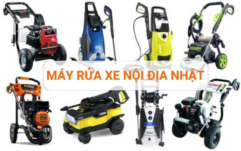 mua máy rửa xe Nhật